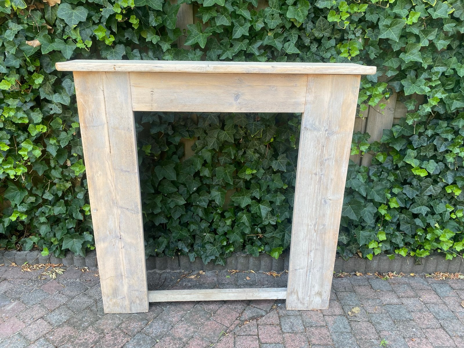 Decoratieve Houten Schouw - Sfeervolle Haardombouw, Ophalen, Gebruikt, Vrijstaande haard, Overige soorten
