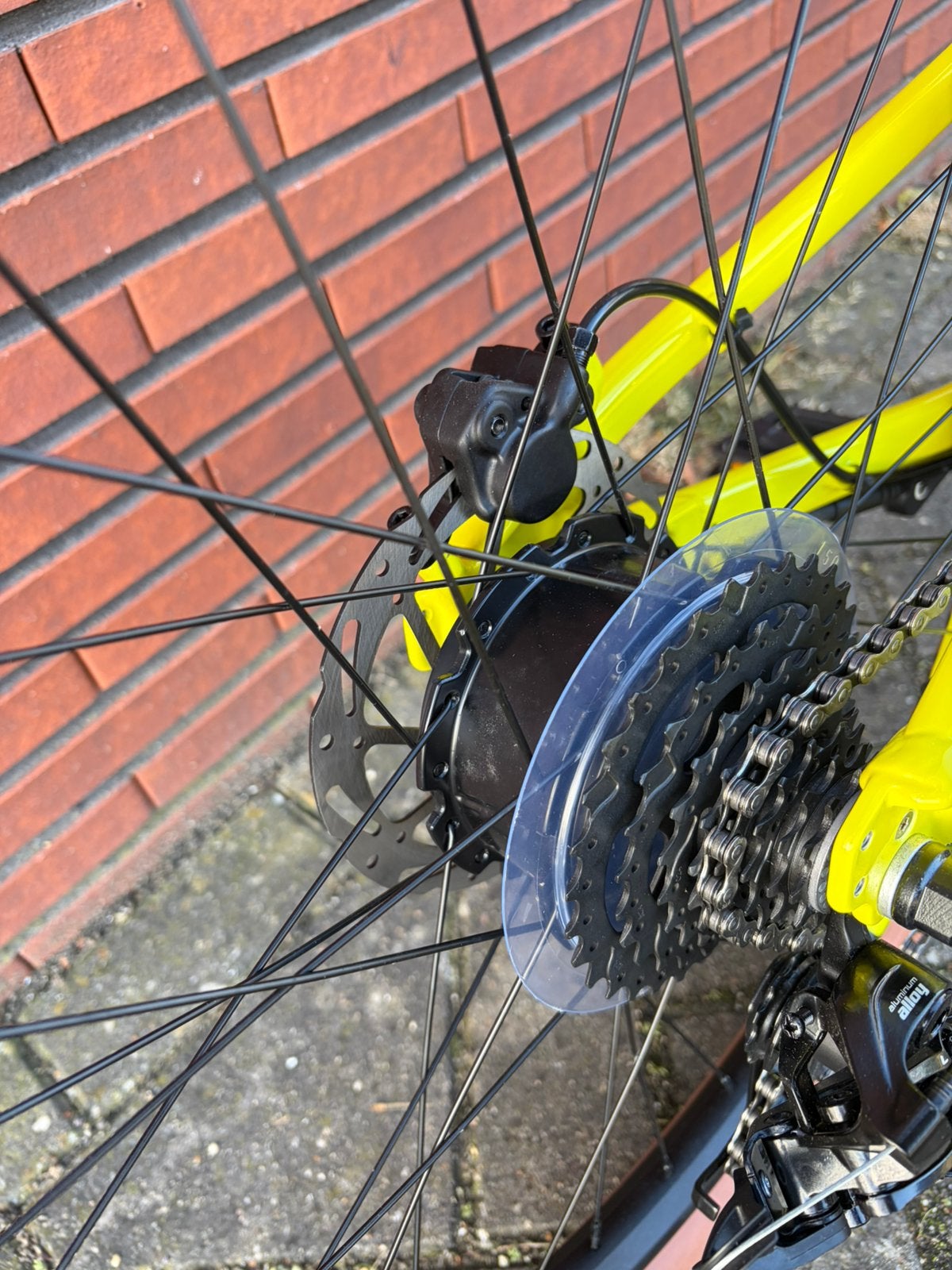 Elektrische kinder MTB husqvarna YC, Ophalen, Nieuw, Schijfrem
