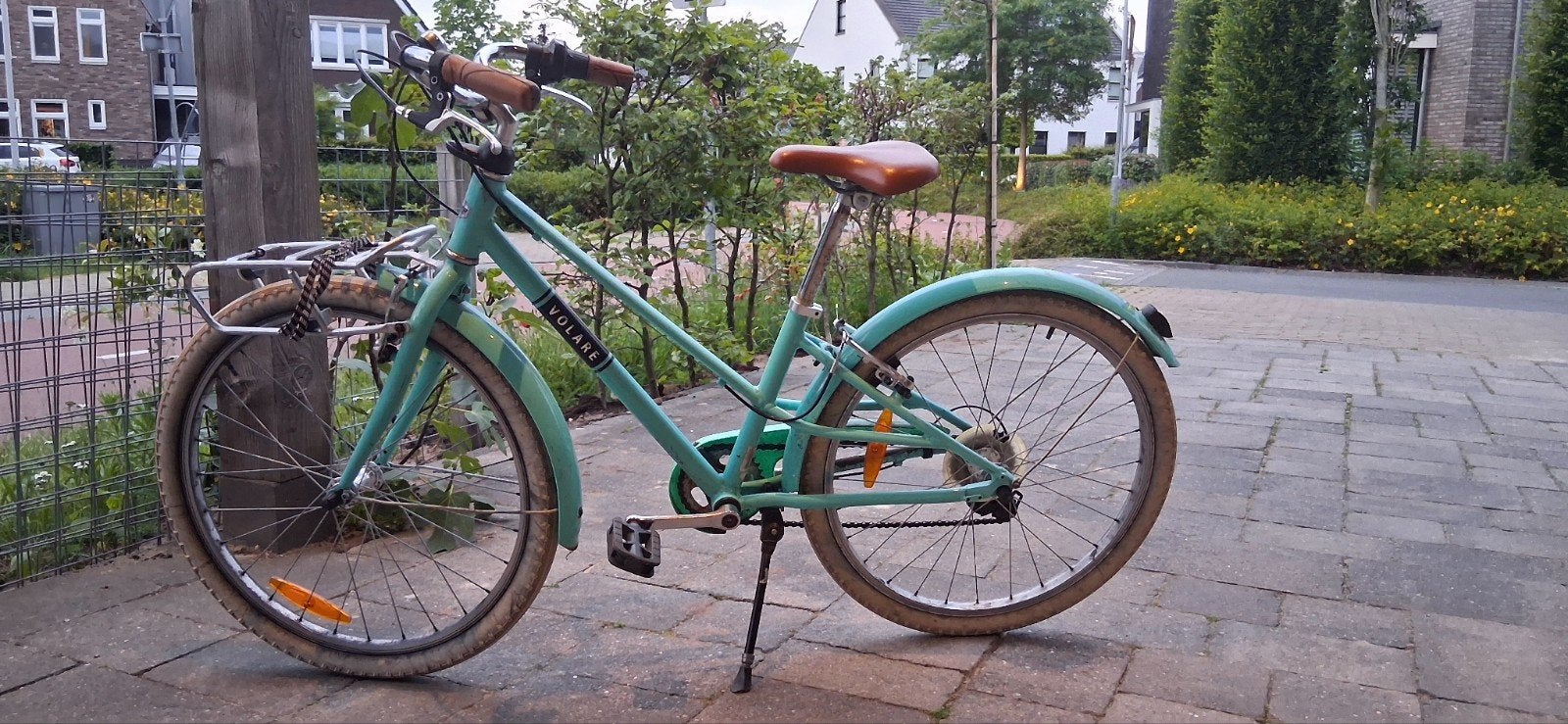 Volare meisjesfiets 24 inch - Zo goed als nieuw, Fietsen en Brommers, Fietsen | Meisjes, Ophalen, Velgrem, Versnellingen, Volare