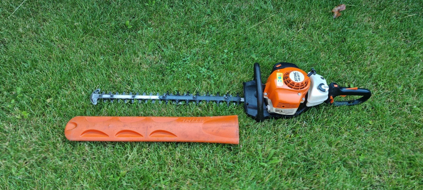 Stihl Hs81t benzine heggenschaar, Tuin en Terras, Heggenscharen, Ophalen, Gebruikt, Benzine, Stihl