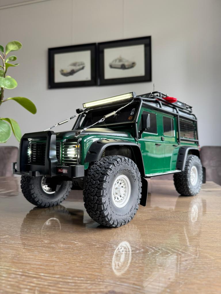 Traxxas Trx4 Defender clipless upgrades, Elektro, Auto offroad, Ophalen of Verzenden, Zo goed als nieuw