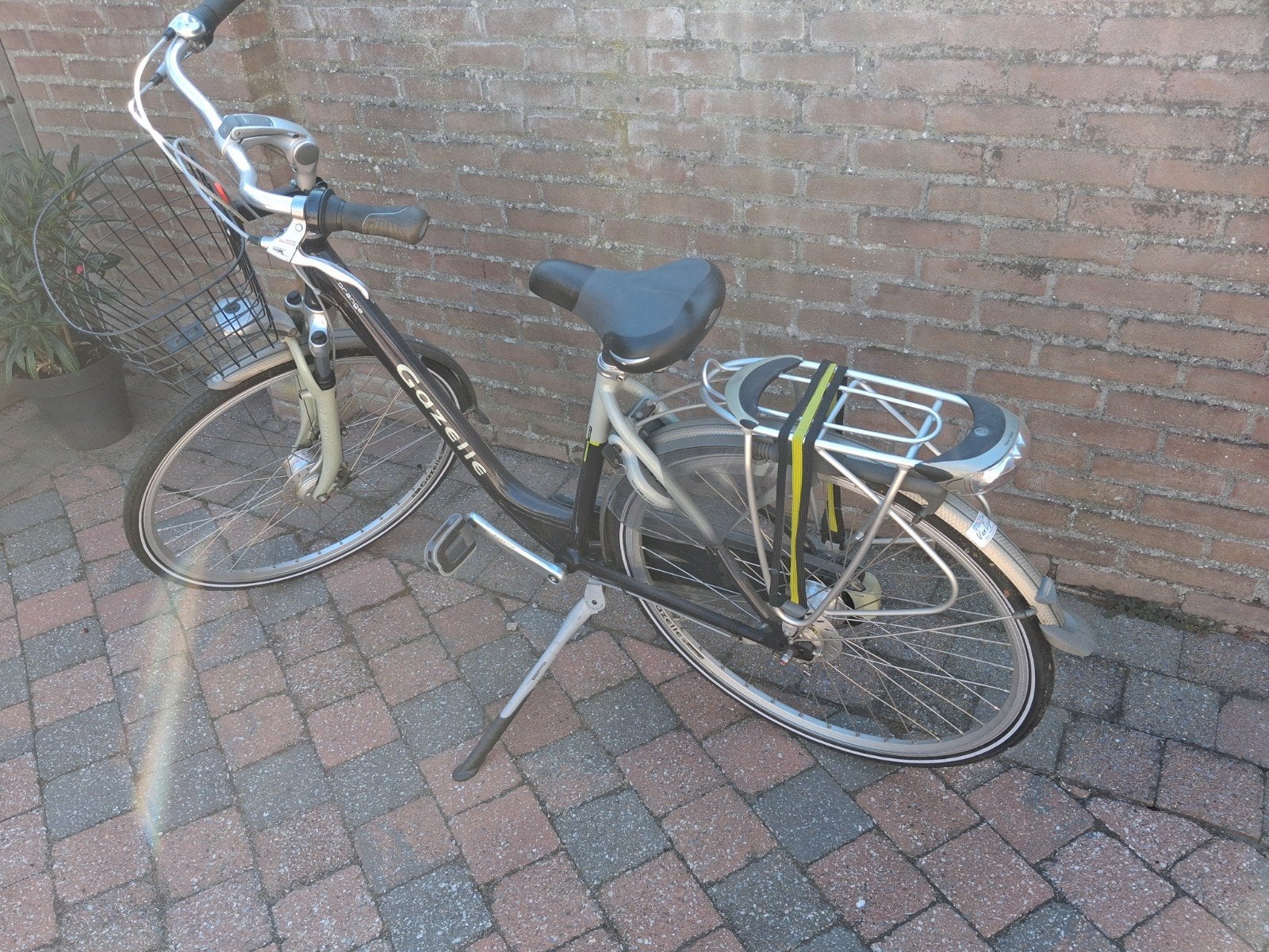 dames fiets 28 inch, Ophalen, Gebruikt, Velgrem, Versnellingen