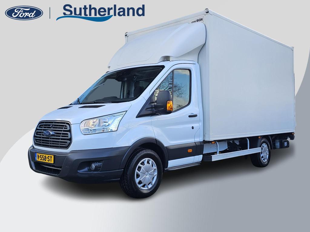 Ford Transit 350 2.0 TDCI 170 PK L4H1 | Bakwagen met Laadkle, Auto's, Voorwielaandrijving, Stof, Euro 6, 4 cilinders