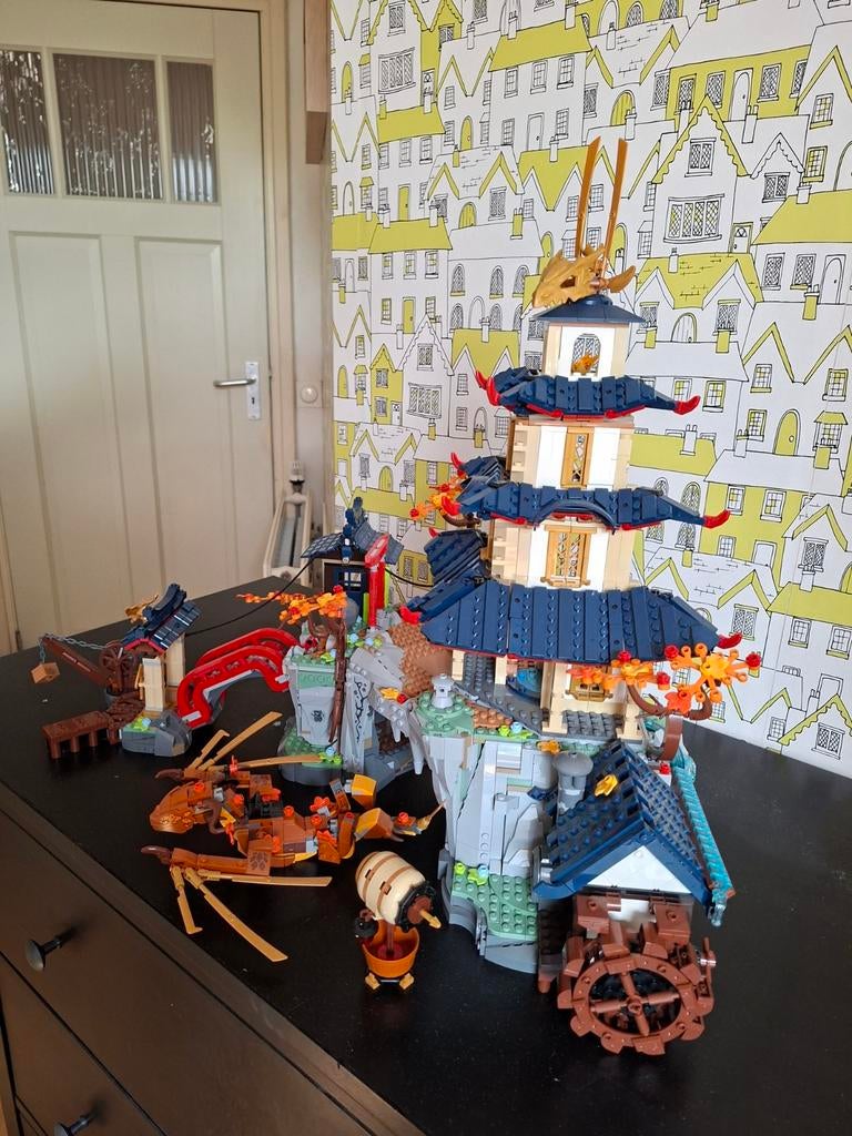 LEGO Ninjago 71814 - Toernooitempelstad, Ophalen, Zo goed als nieuw, Overige typen