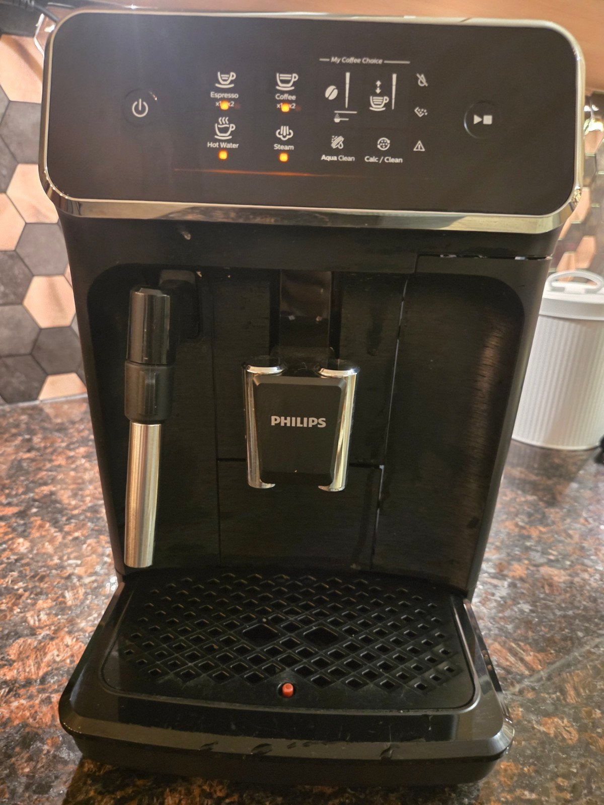 Philips Espresso machine Series 2200, Witgoed en Apparatuur, Gebruikt, Espresso apparaat, 2 tot 4 kopjes, Afneembaar waterreservoir