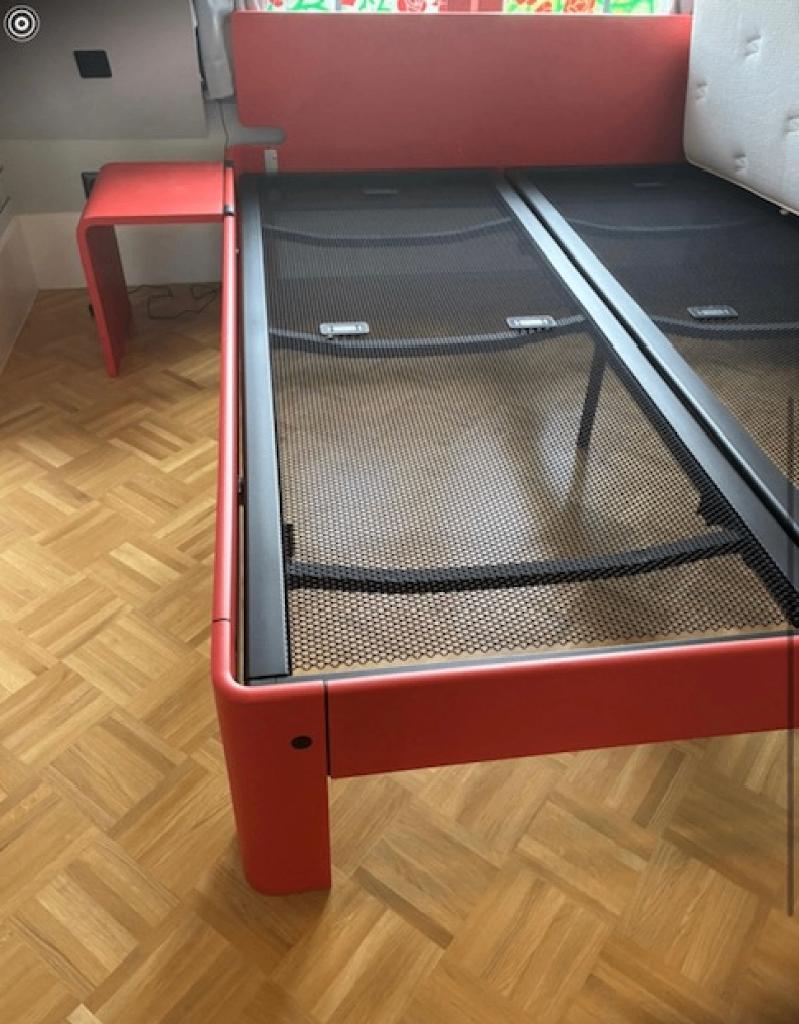 Auping bed, Huis en Inrichting, Slaapkamer | Bedden, Zo goed als nieuw, Tweepersoons, 160 cm, 200 cm, Hout, Overige kleuren, Ophalen