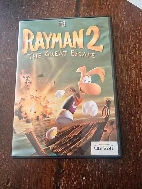 Rayman 2: The Great Escape PC CD-ROM - Klassiek Avontuur, Spelcomputers en Games, Games | Pc, Gebruikt, 1 speler, Ophalen of Verzenden