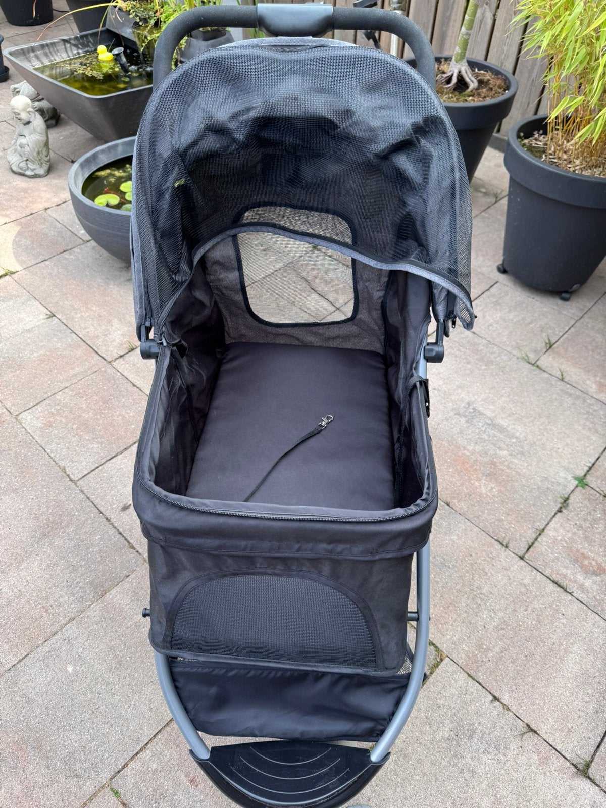 Honden buggy, Ophalen, Zo goed als nieuw