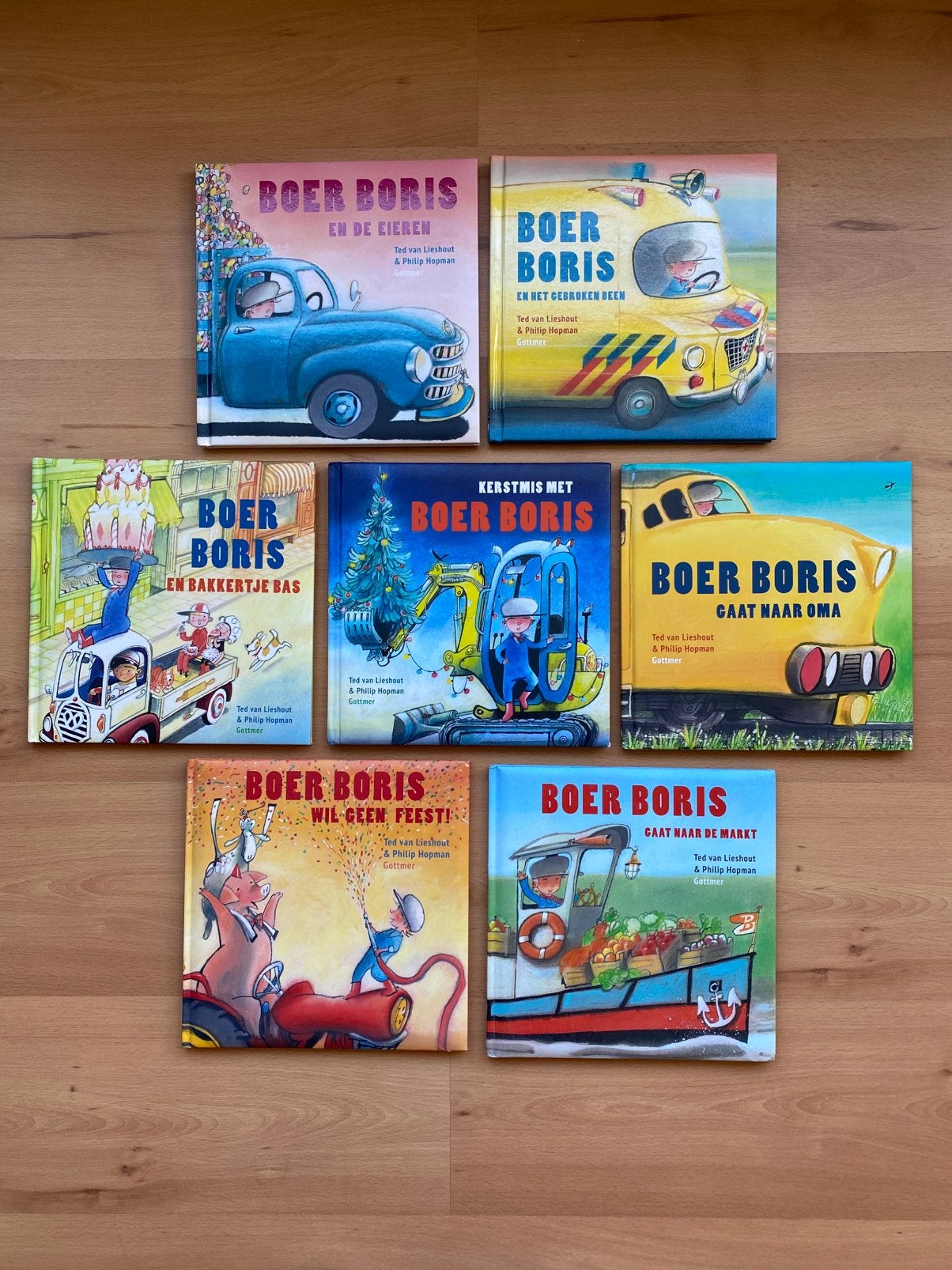7 Boer Boris leesboeken / prentenboek, nette staat, Ophalen of Verzenden, Zo goed als nieuw, Fictie algemeen