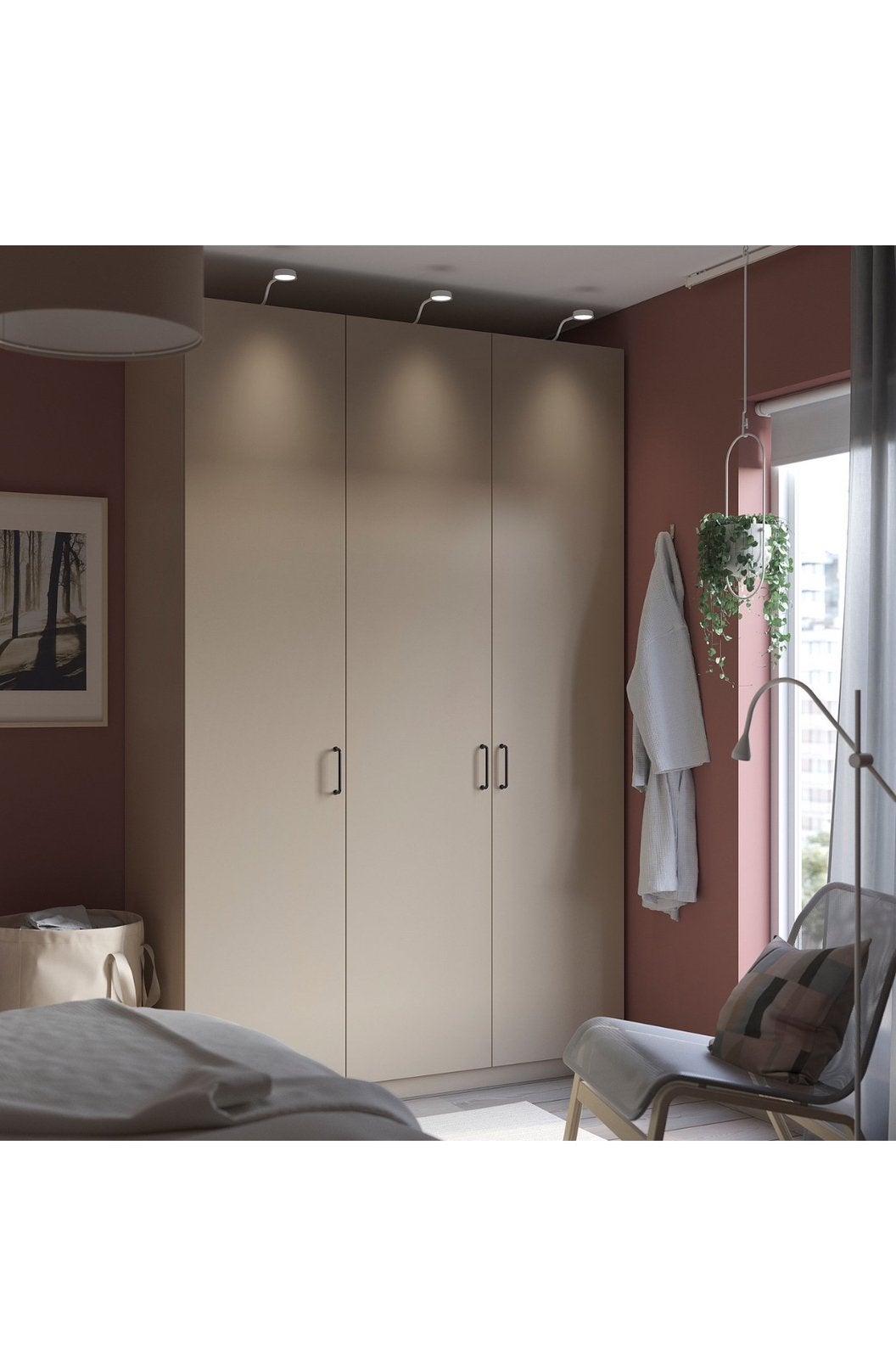 Pax deur beige 50x229 - 1 stuk, Ophalen, 200 cm of meer, Nieuw, 50 tot 100 cm