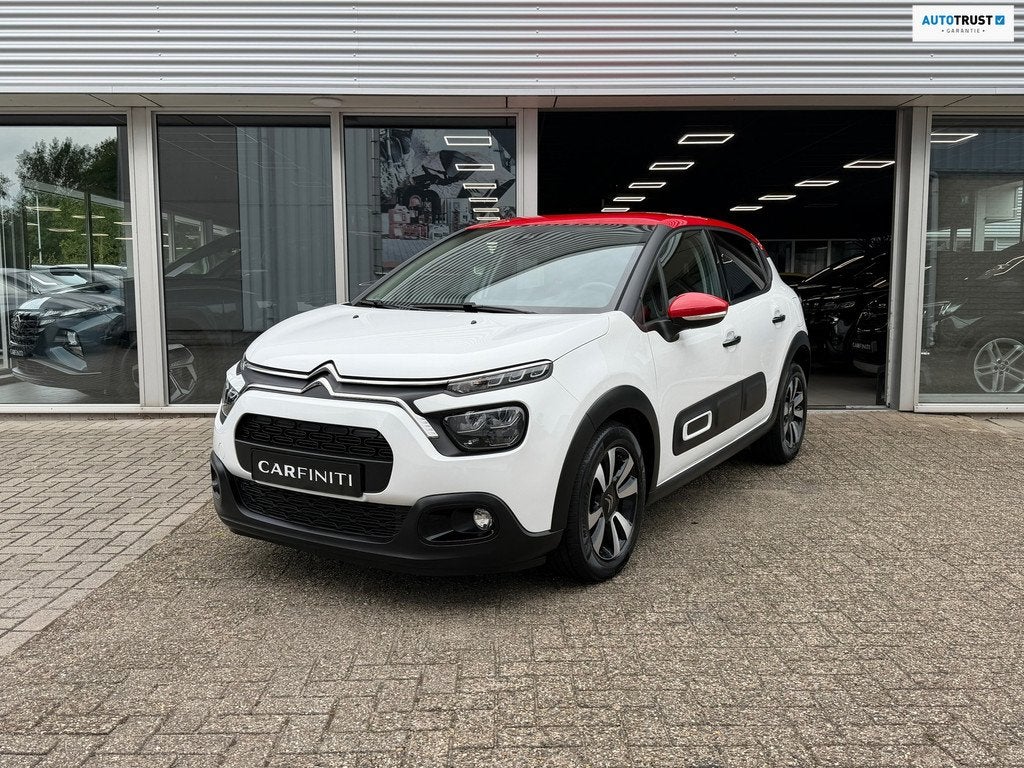 Citroen C3 1.2 PureTech Feel Edition | Navi - Carplay | Clim, Voorwielaandrijving, 83 pk, Gebruikt, Zwart