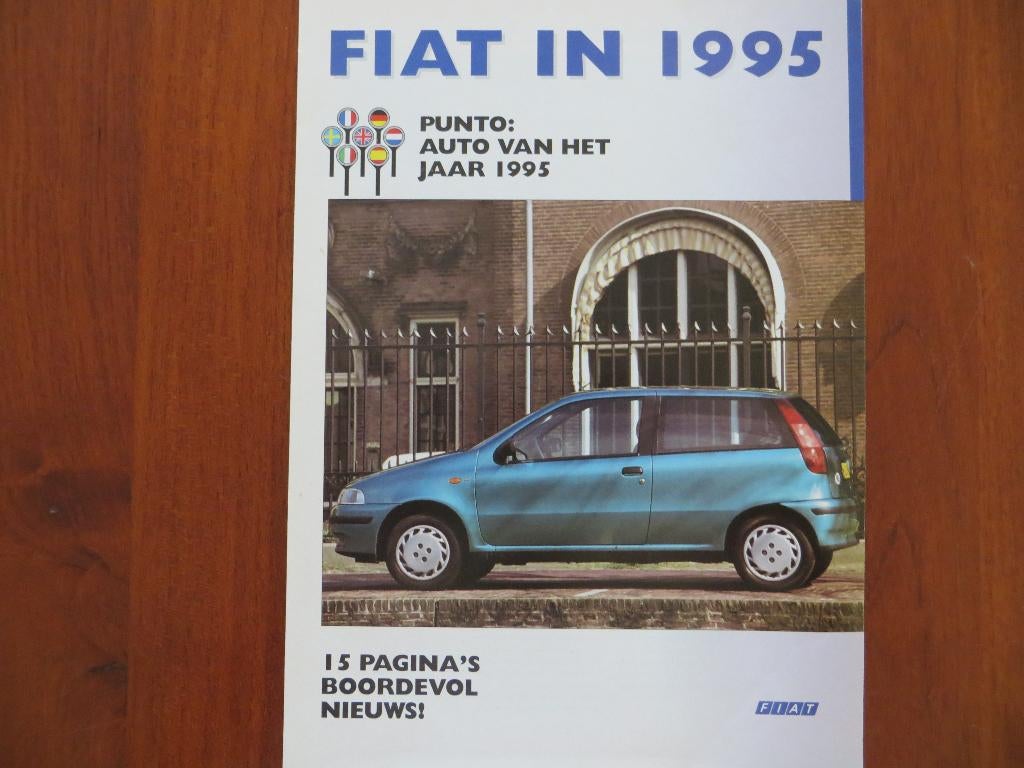 Fiat in 1995 modellenoverzicht, Ophalen of Verzenden, Nieuw, Overige merken