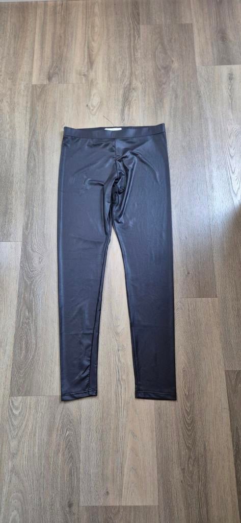 Leatherlook legging, pieces, maat xl, Zwart, Ophalen of Verzenden, Gedragen, Pieces