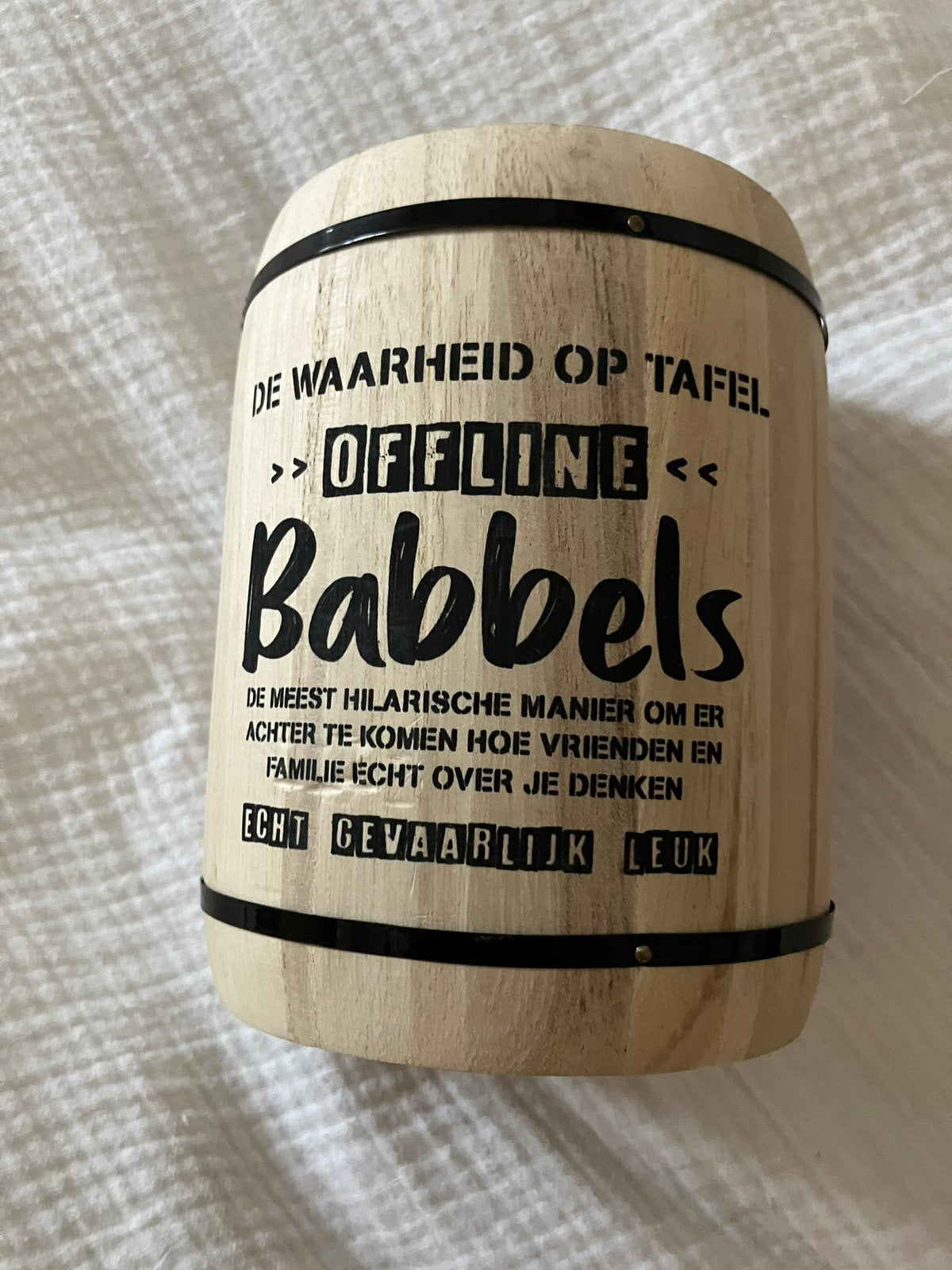 Kletspot Babbels de waarheid op tafel offline spel, Ophalen of Verzenden, Zo goed als nieuw