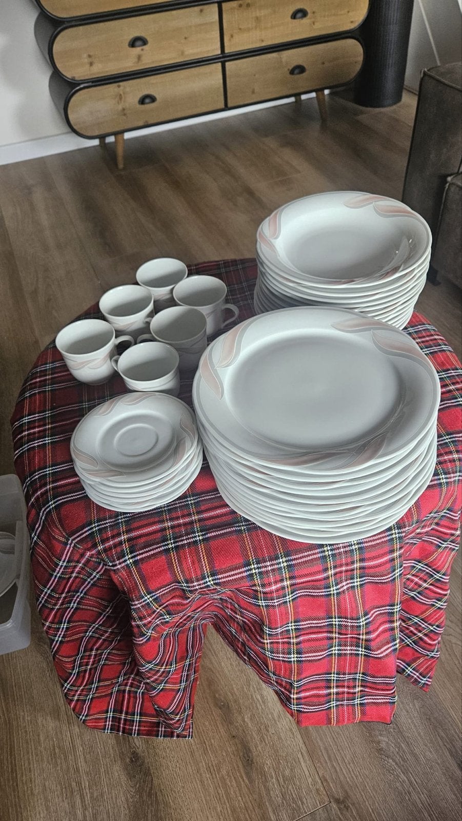 48-delig Winterling Marktleuthen Bavaria Vintage Servies, Ophalen, Gebruikt, Overige merken, Vintage