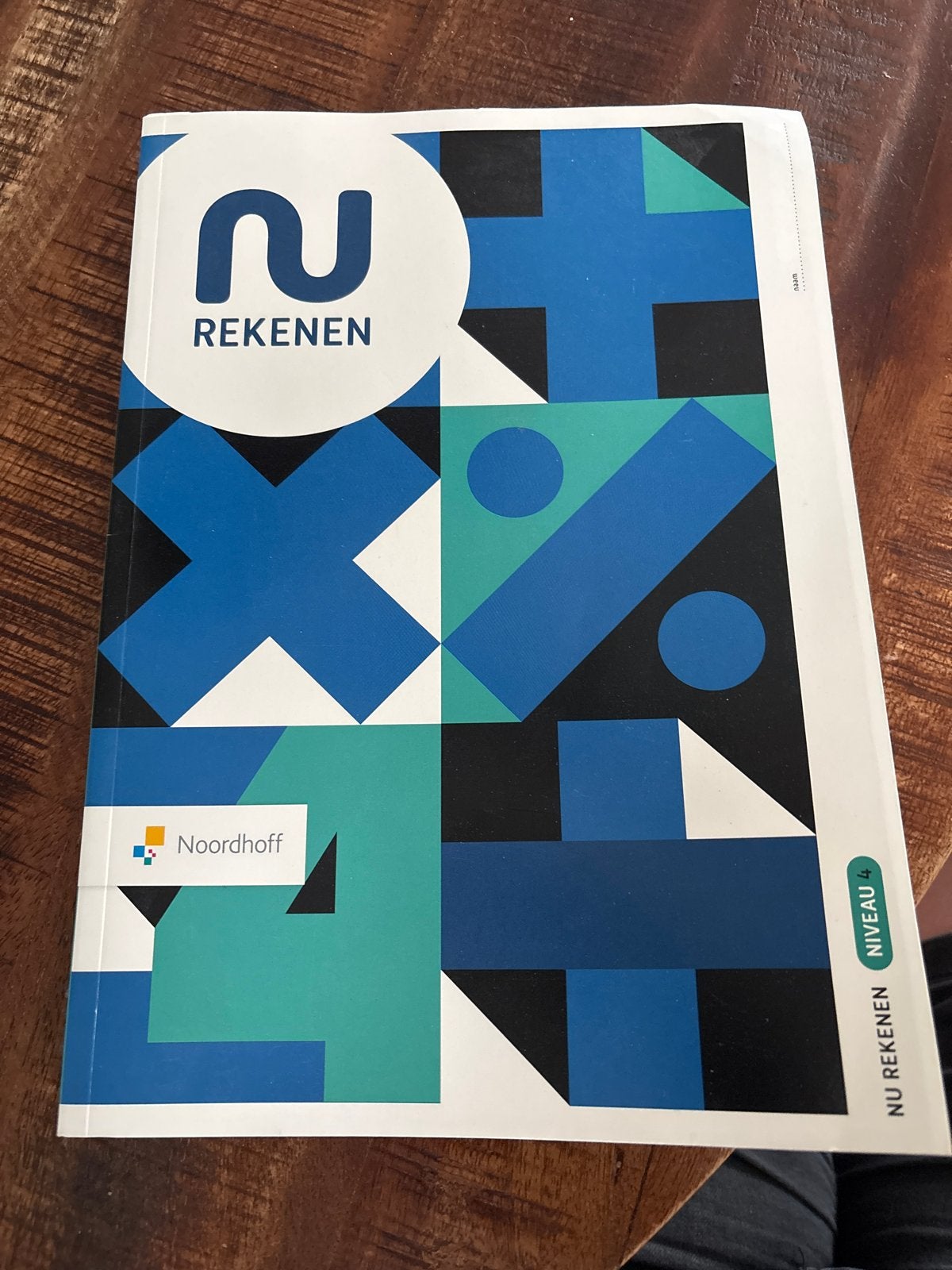 Nu Rekenen Niveau 4 - Noordhoff, Ophalen, Zo goed als nieuw, Overige niveaus, Wiskunde A