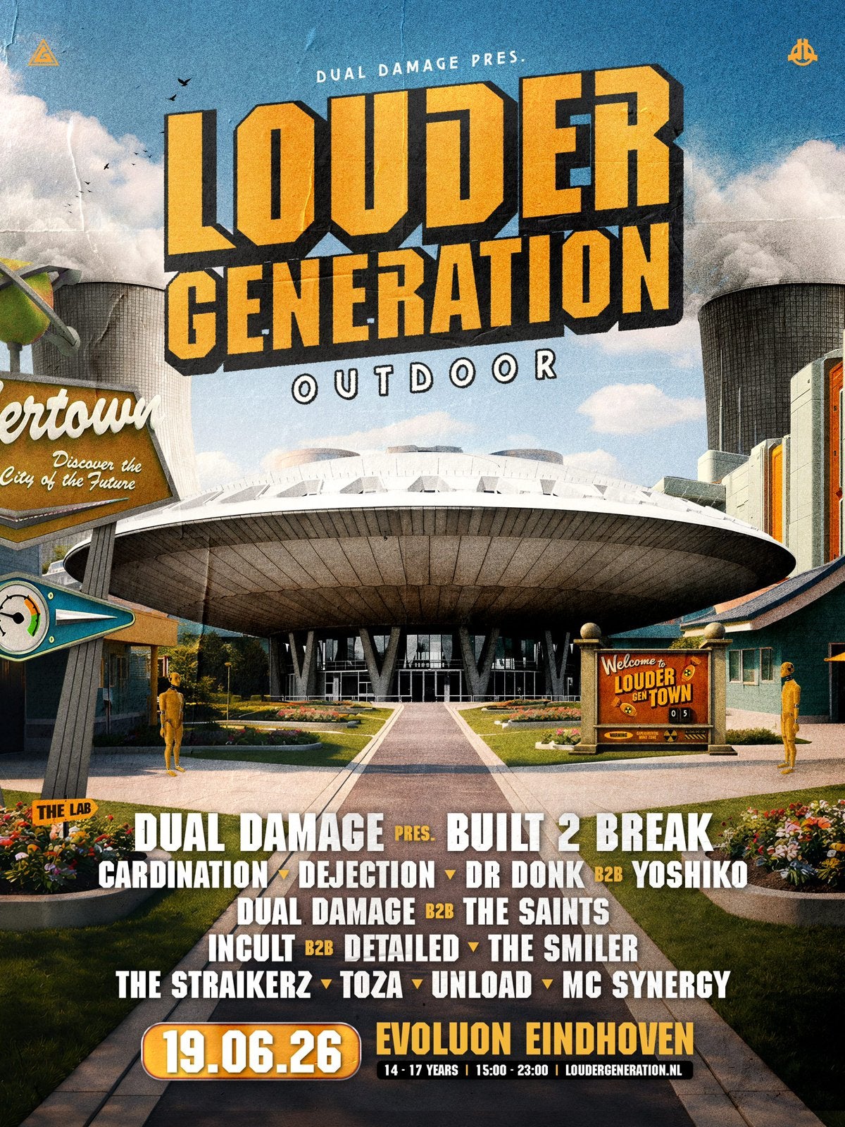 1 ticket Louder Generation 19/06 in Eindhoven