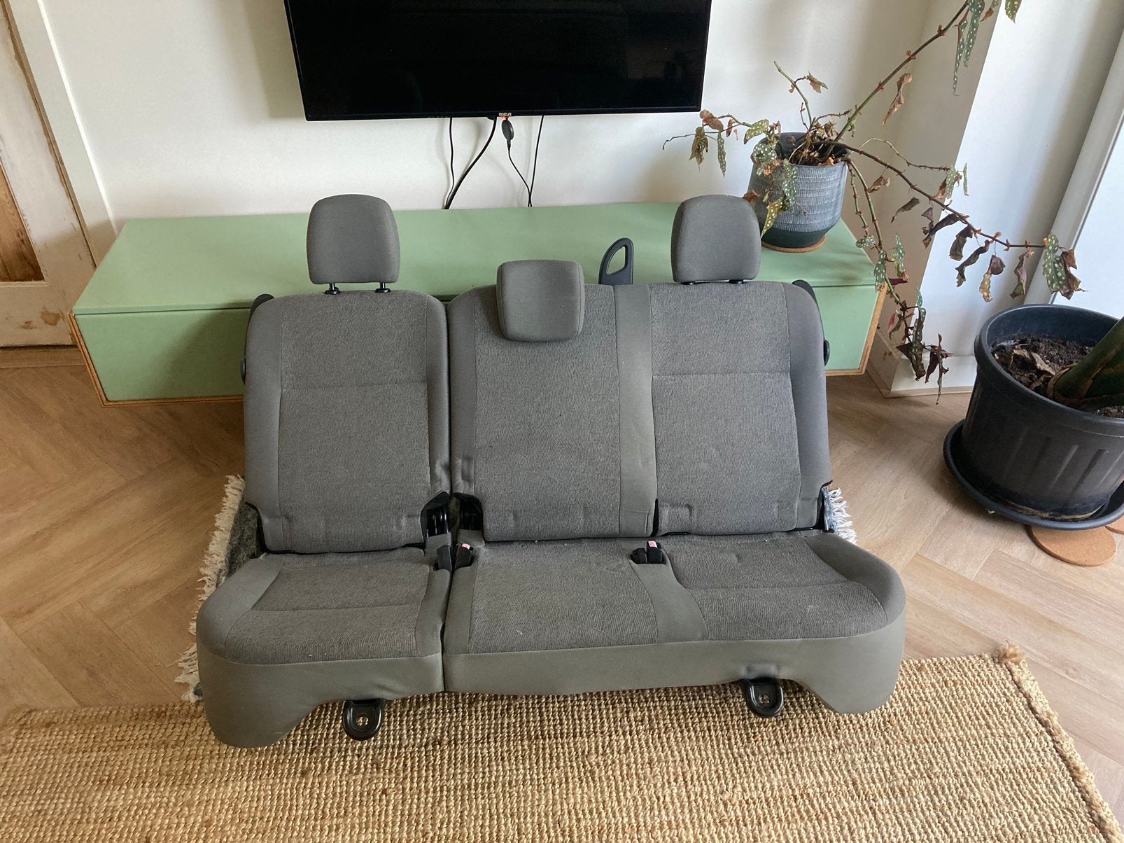 Achterbank Dacia Logan MCV 1.4, Huis en Inrichting, Woonaccessoires | Kisten, Ophalen, Zo goed als nieuw, Minder dan 50 cm