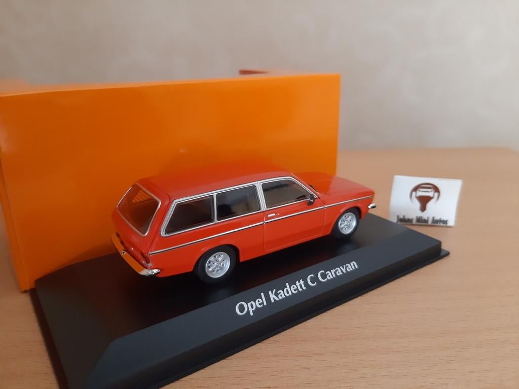 Opel Kadett C Caravan L 1978 van Maxichamps 1:43, Overige merken, Auto, Nieuw, Ophalen of Verzenden
