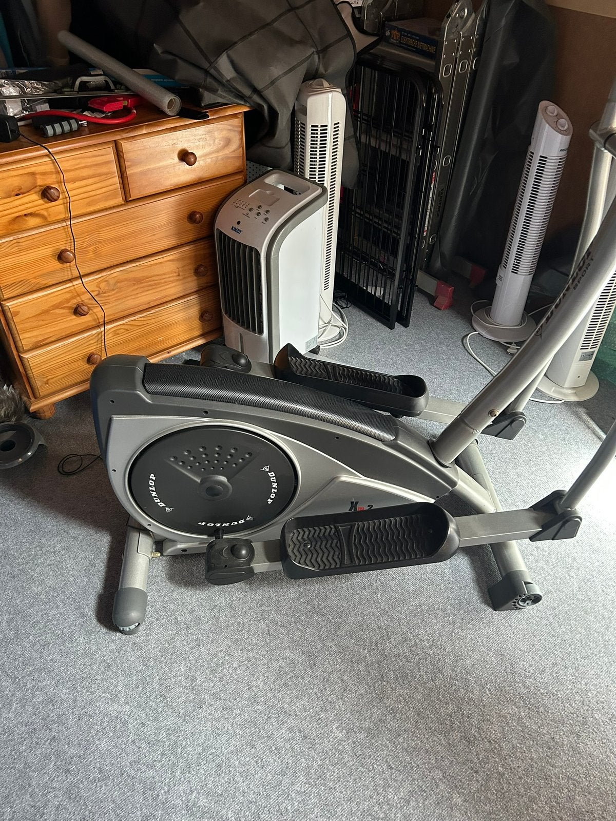 Crosstrainer zgan moet weg 10 euro, Sport en Fitness, Ophalen, Nieuw, Crosstrainer, Metaal