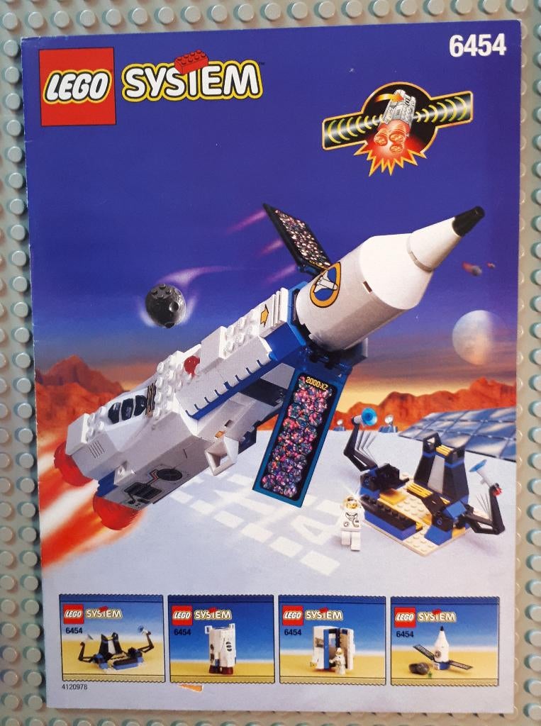 6454 (1) Countdown Corner alleen handleiding, Kinderen en Baby's, Speelgoed | Duplo en Lego, Ophalen of Verzenden, Gebruikt