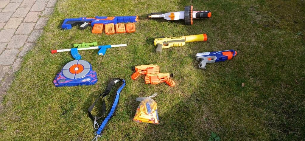 Nerf en accessoires compleet of per stuk, Ophalen of Verzenden, Gebruikt