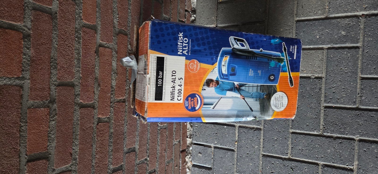 Hogedrukreiniger te koop!, Ophalen, Gebruikt, Elektrisch, Nilfisk-Alto