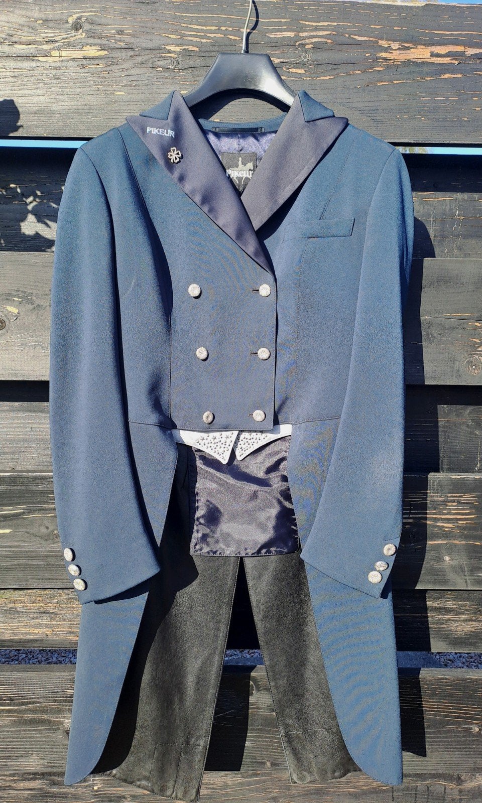 Pikeur Jersey slipjas izgst donker blauw maat 40, Dieren en Toebehoren, Paardrijkleding, Blauw, Gebruikt, Ophalen of Verzenden