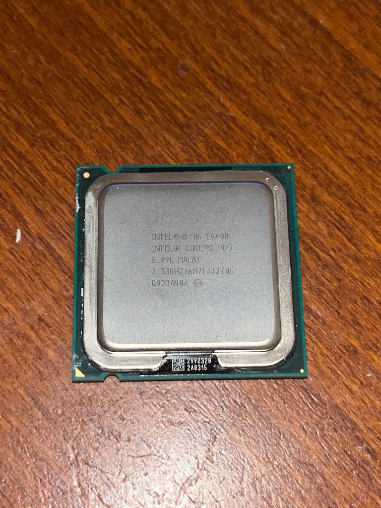 Intel Core 2 Duo E8600, Ophalen of Verzenden, Zo goed als nieuw, 2-core, 3 tot 4 Ghz
