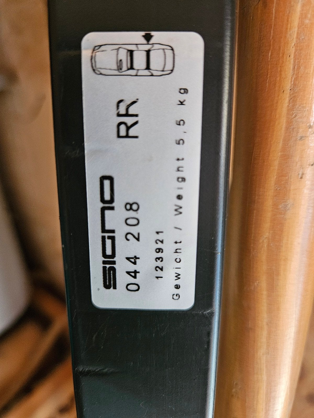 Atera Signo Dakdragers 044 208 - 5,5 kg, Auto diversen, Dakdragers, Gebruikt, Ophalen
