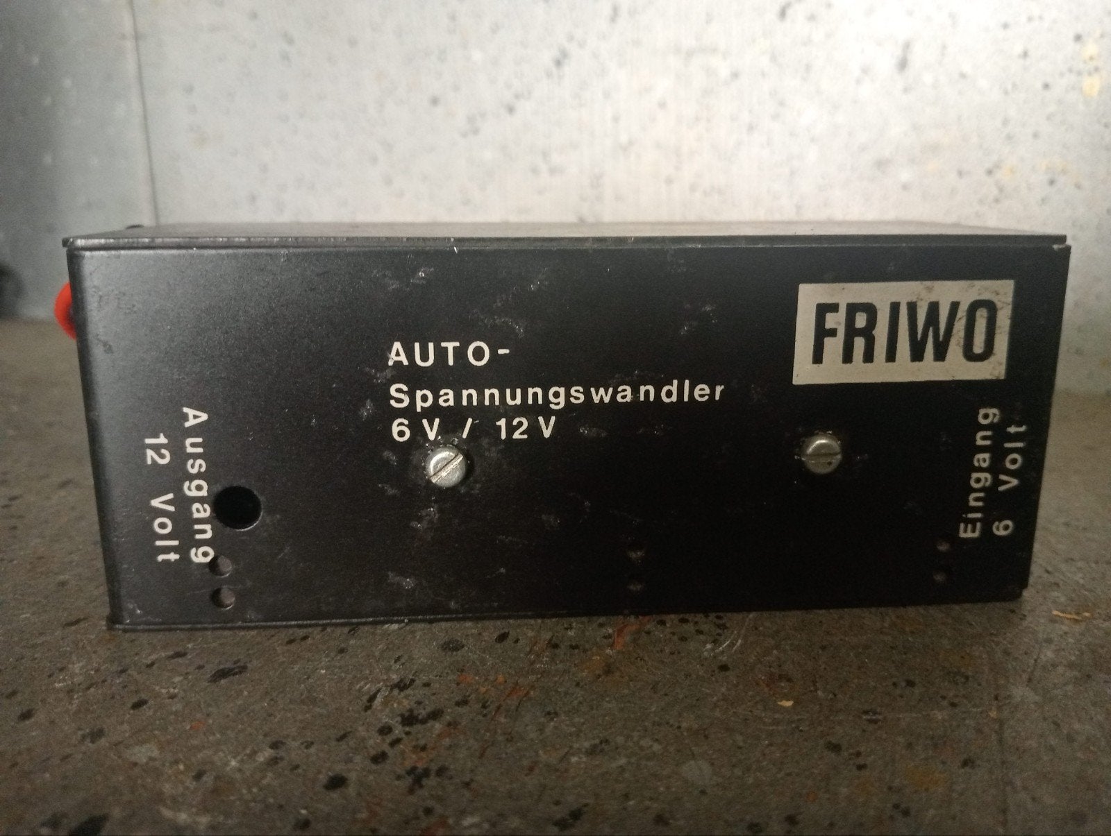 FRIWO Autoradio Omvormer 6 Naar 12 V, Ophalen of Verzenden