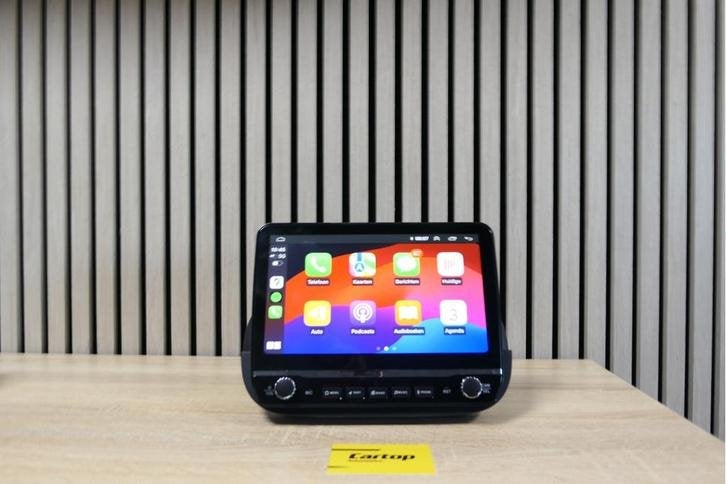 Fiat 500 2007-2014 Autoradio Zwart • CarPlay Android Auto, Meridiaan 42, Zo goed als nieuw, Info@cartop-automotive.nl, Cartop-Automotive Bv.