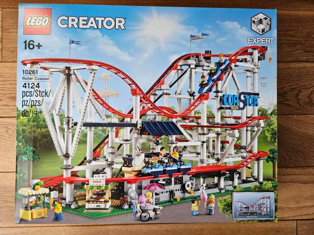 LEGO 10261 Creator Expert  Achtbaan - Nieuw!, Lego, Nieuw, Ophalen of Verzenden, Ongeopend/sealed