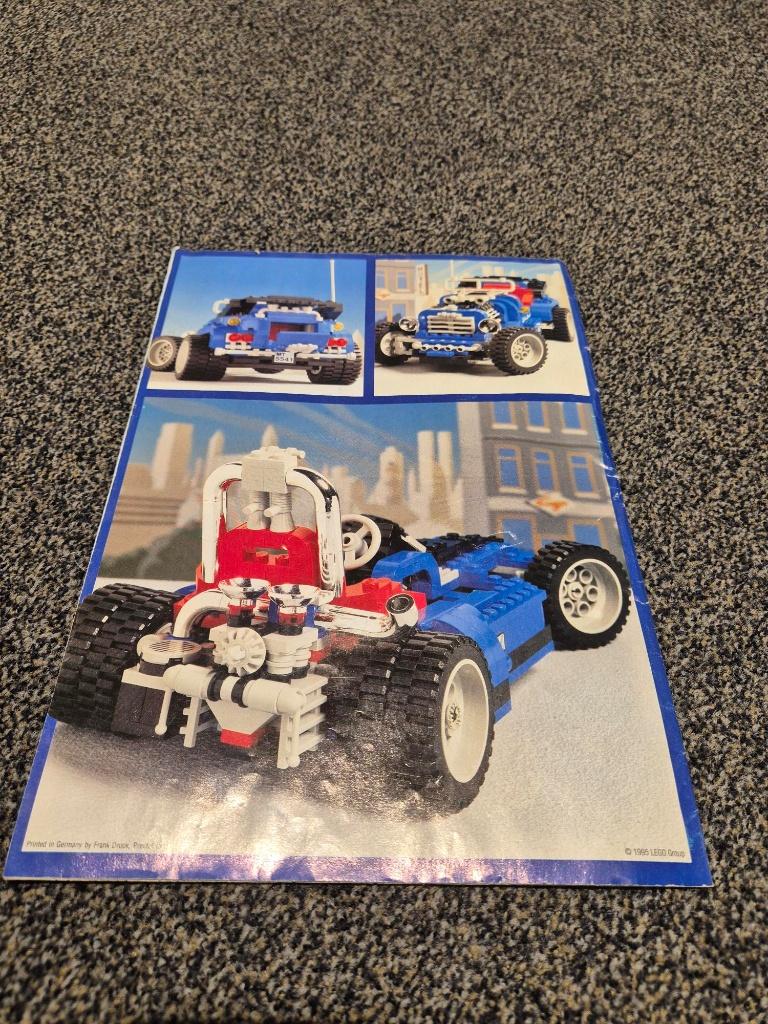 Lego 5541 Hot Rod, Lego, Inclusief accessoires, Ophalen of Verzenden, Zo goed als nieuw