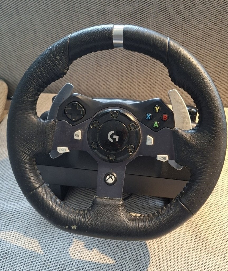 Logitech G920 Xbox-PC+Wheel Stand, Spelcomputers en Games, Ophalen, Racestuur, Gebruikt, Xbox