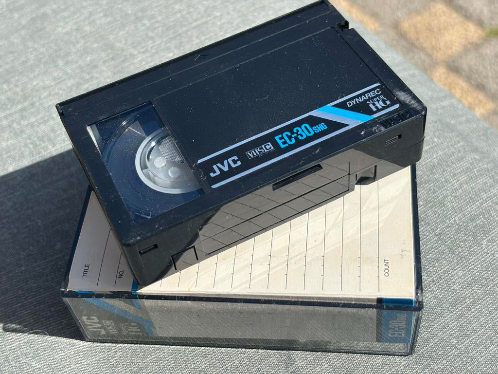 JVC EC-30 SHG VHS-C Videoband - Super High Grade, Ophalen of Verzenden, Accessoire