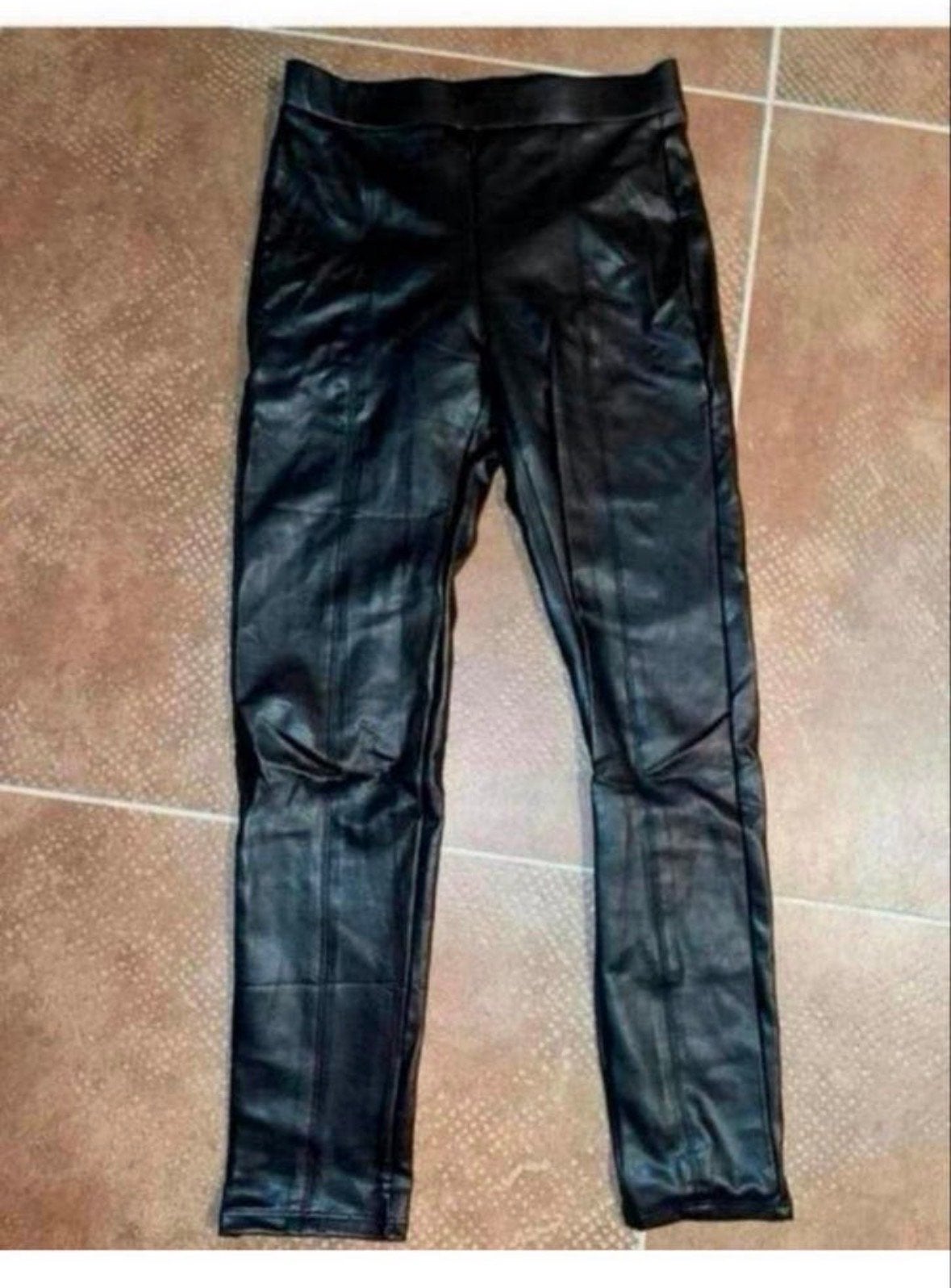 Zara broek imitatie leer maat 164, Ophalen of Verzenden, Meisje, Broek