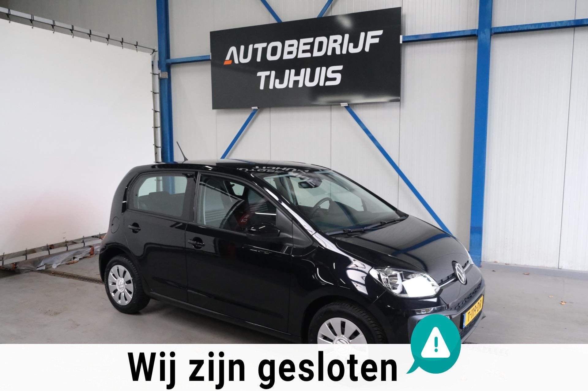 Volkswagen Up! 1.0 - N.A.P. Airco, 5 Deurs., 4 stoelen, Origineel Nederlands, Bedrijf, Handgeschakeld