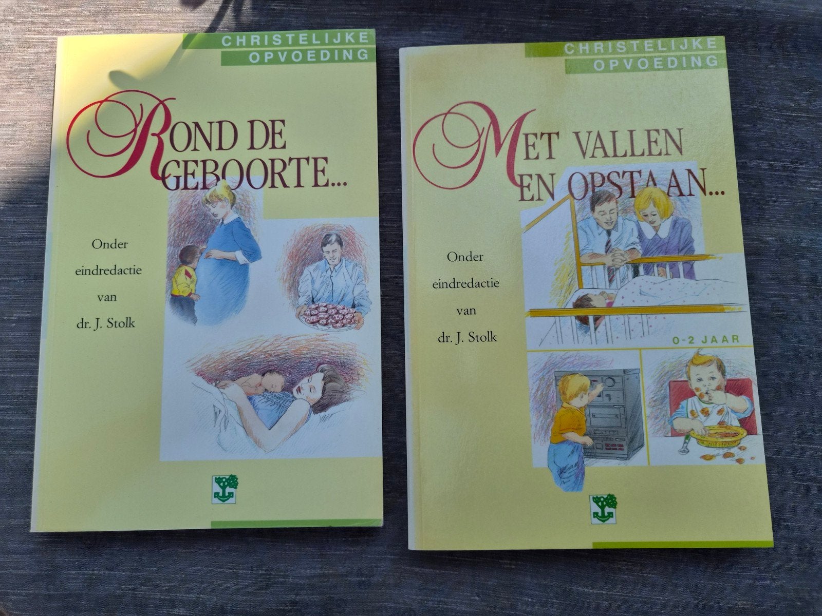 Christelijke Opvoeding: Met Vallen en Opstaan & Rond de .., Boeken, Zwangerschap en Opvoeding, Ophalen of Verzenden