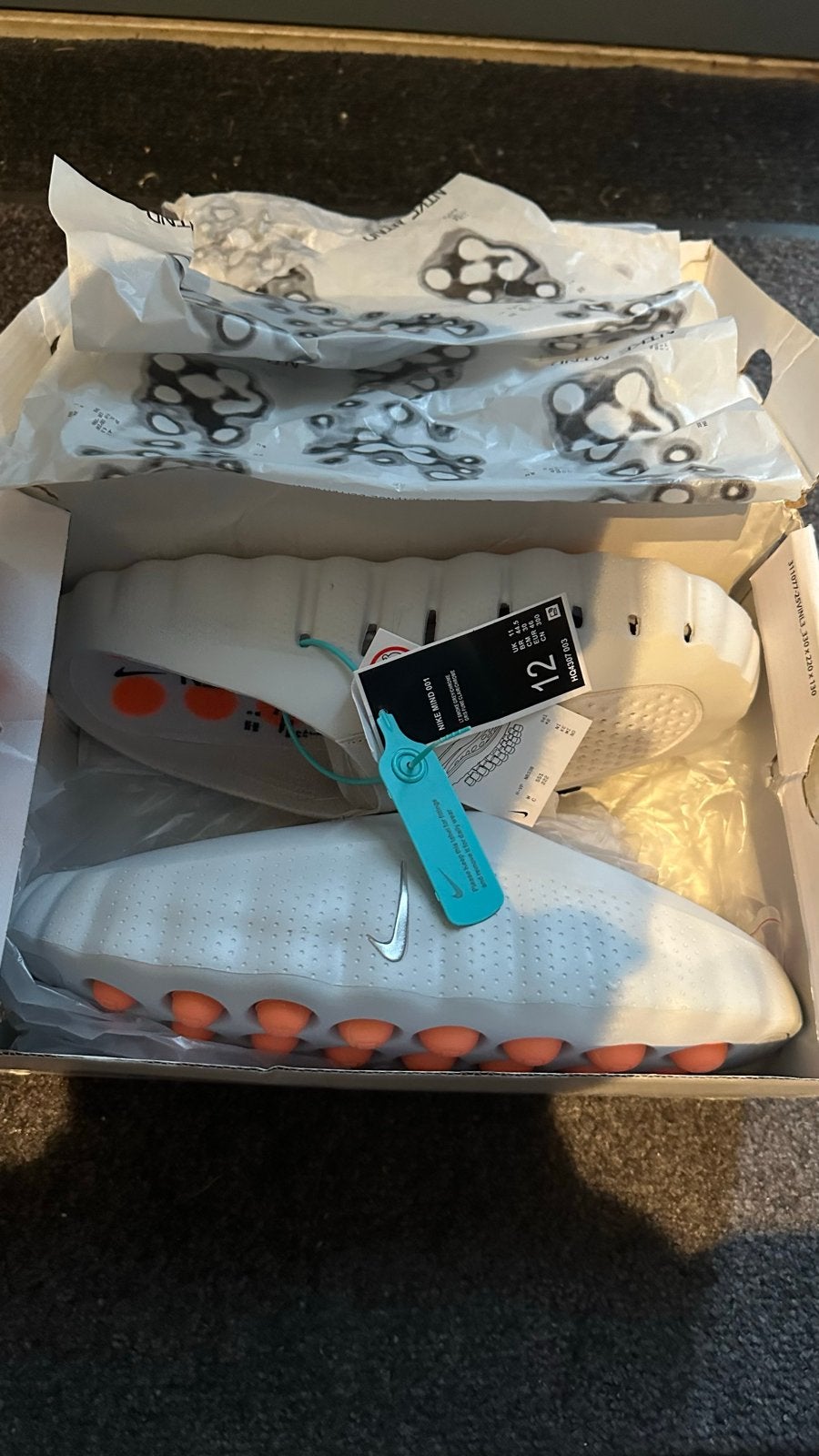 Nike Mind 001 - Nieuw - 46, Kleding | Heren, Ophalen of Verzenden, Nieuw, Wit, Slippers