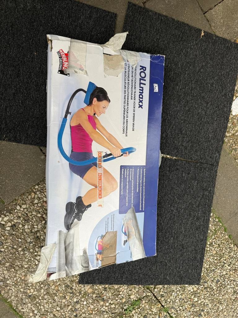 ROLLmaxx buik- en bovenlichaam trainer, Sport en Fitness, Fitnessmaterialen, Ophalen, Gebruikt, Buik, Overige typen