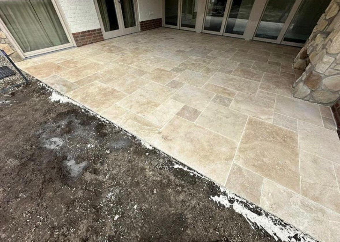 Restpartij Travertine, Doe-het-zelf en Verbouw, Tegels, Ophalen, 60 cm of meer, 40 tot 60 cm, Overige typen