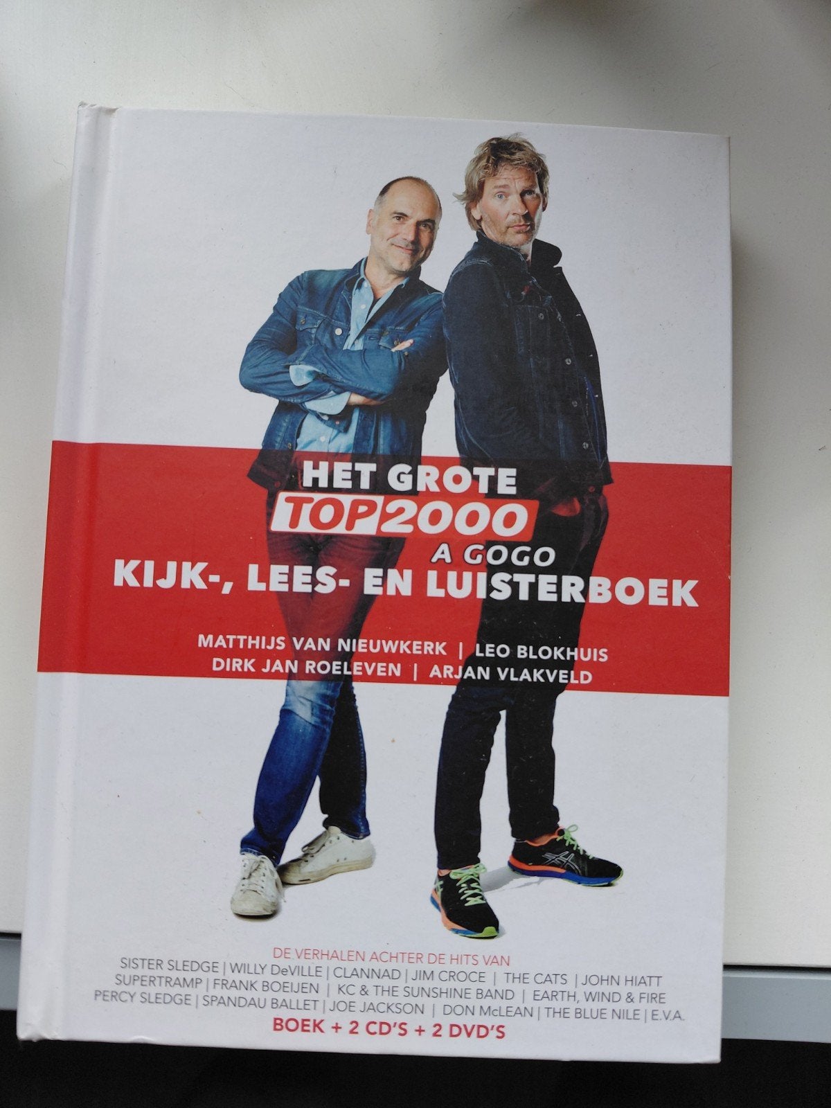 Het Grote Top 2000 A Gogo Kijk-, Lees- en Luisterboek, Ophalen of Verzenden, Zo goed als nieuw, Artiest, Matthijs van Nieuwkerk, Leo Blokhuis,