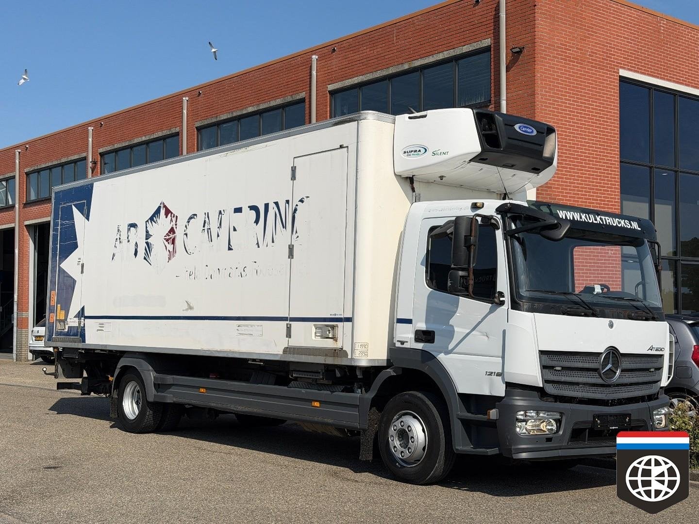 Mercedes-Benz ATEGO 1218 L CHEREAU - CARRIER deepfreezer mul, Automaat, Euro 6, Overige kleuren, Mercedes-Benz