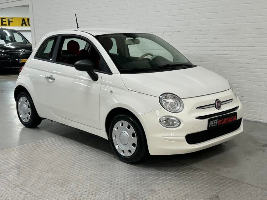 Fiat 500 0.9 TwinAir Turbo Collezione AIRCO / MEDIA / ELK.PA, Voorwielaandrijving, Stof, Gebruikt, Bedrijf