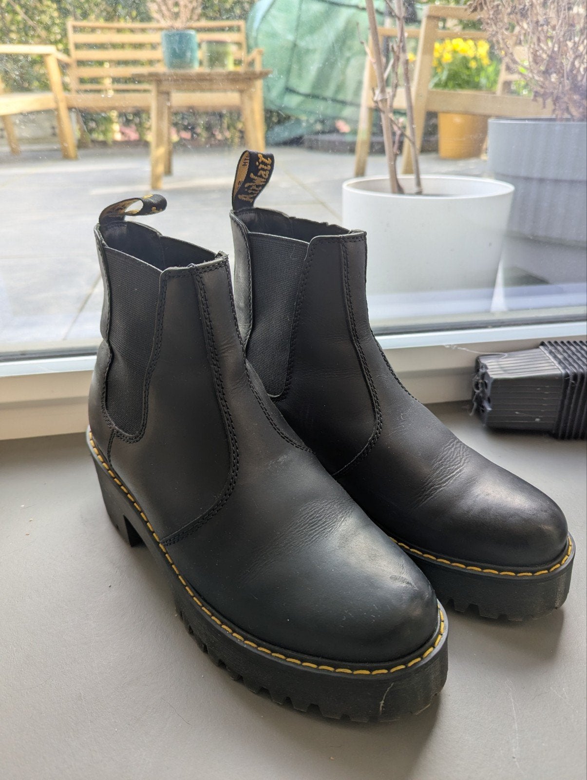 Dr Martens Rometty Chelsea Boots - Maat 41, Kleding | Dames, Schoenen, Gedragen, Lage of Enkellaarzen, Zwart, Ophalen of Verzenden