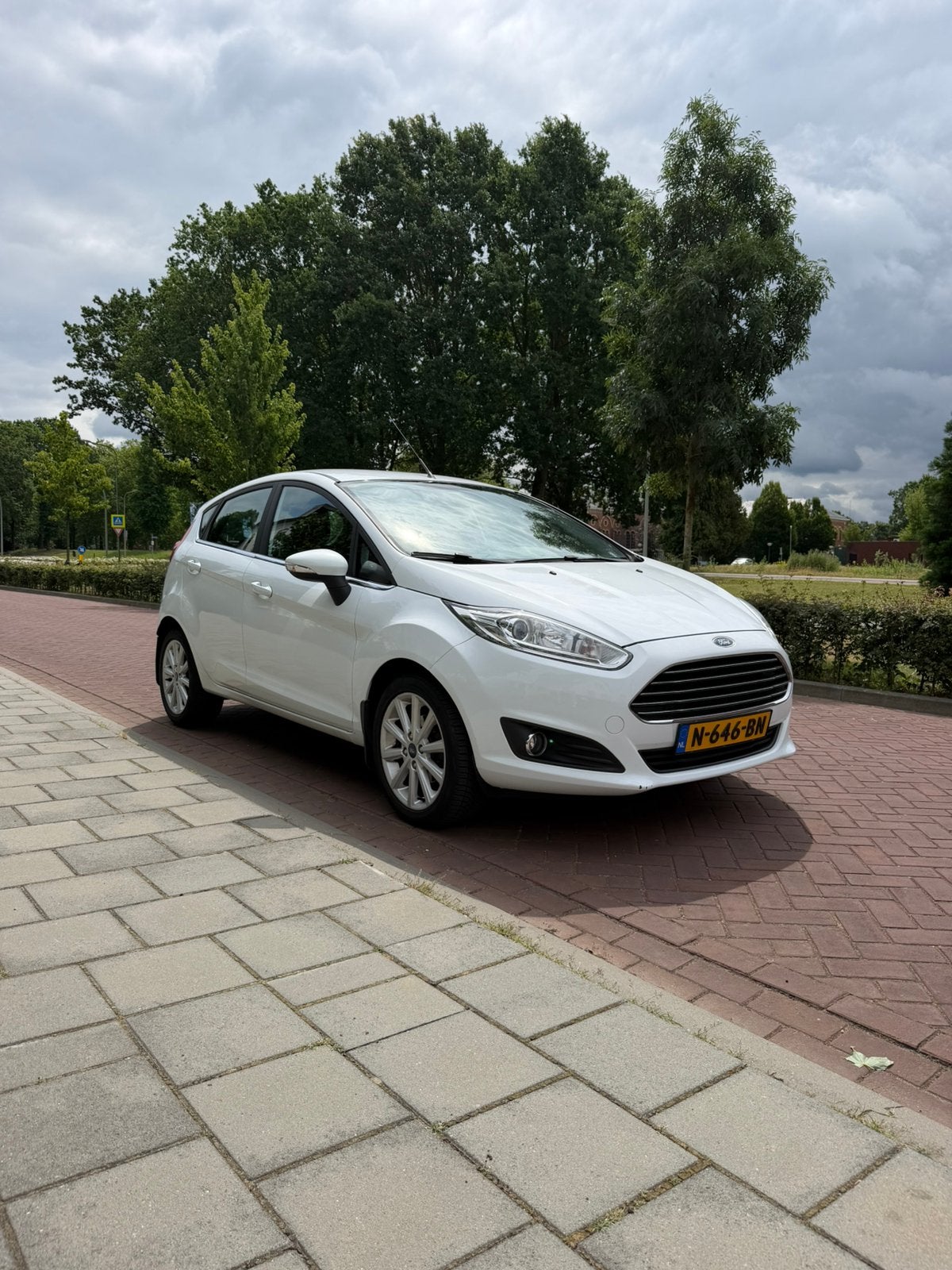 Ford Fiësta 1.0 92KW/125PK 5D 2017 Wit, Voorwielaandrijving, 125 pk, Handgeschakeld, Particulier