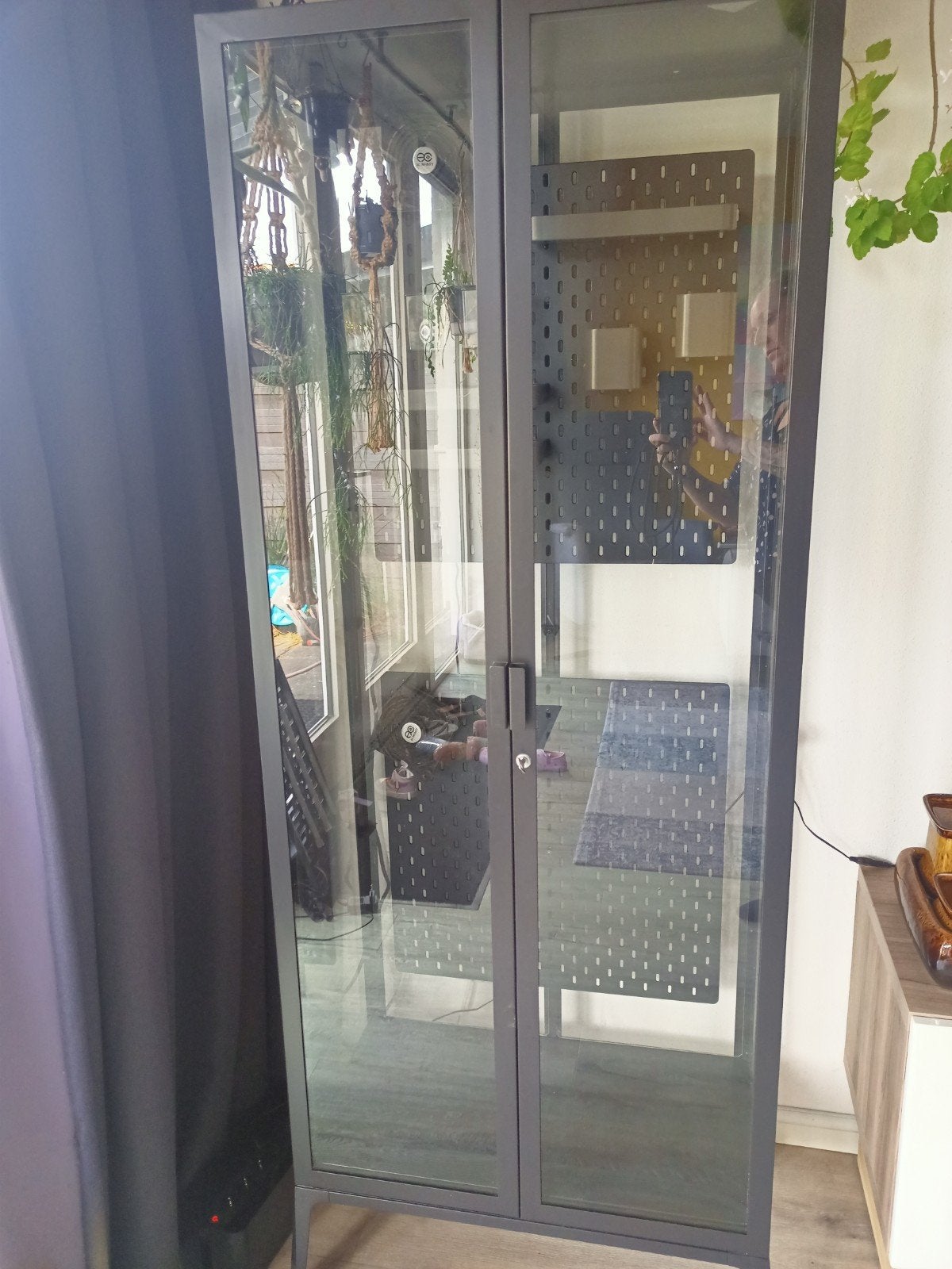 Ikea Milsbo Vitrinekast - Greenhouse (met aanpassingen), Ophalen, Gebruikt, 50 tot 100 cm, Glas