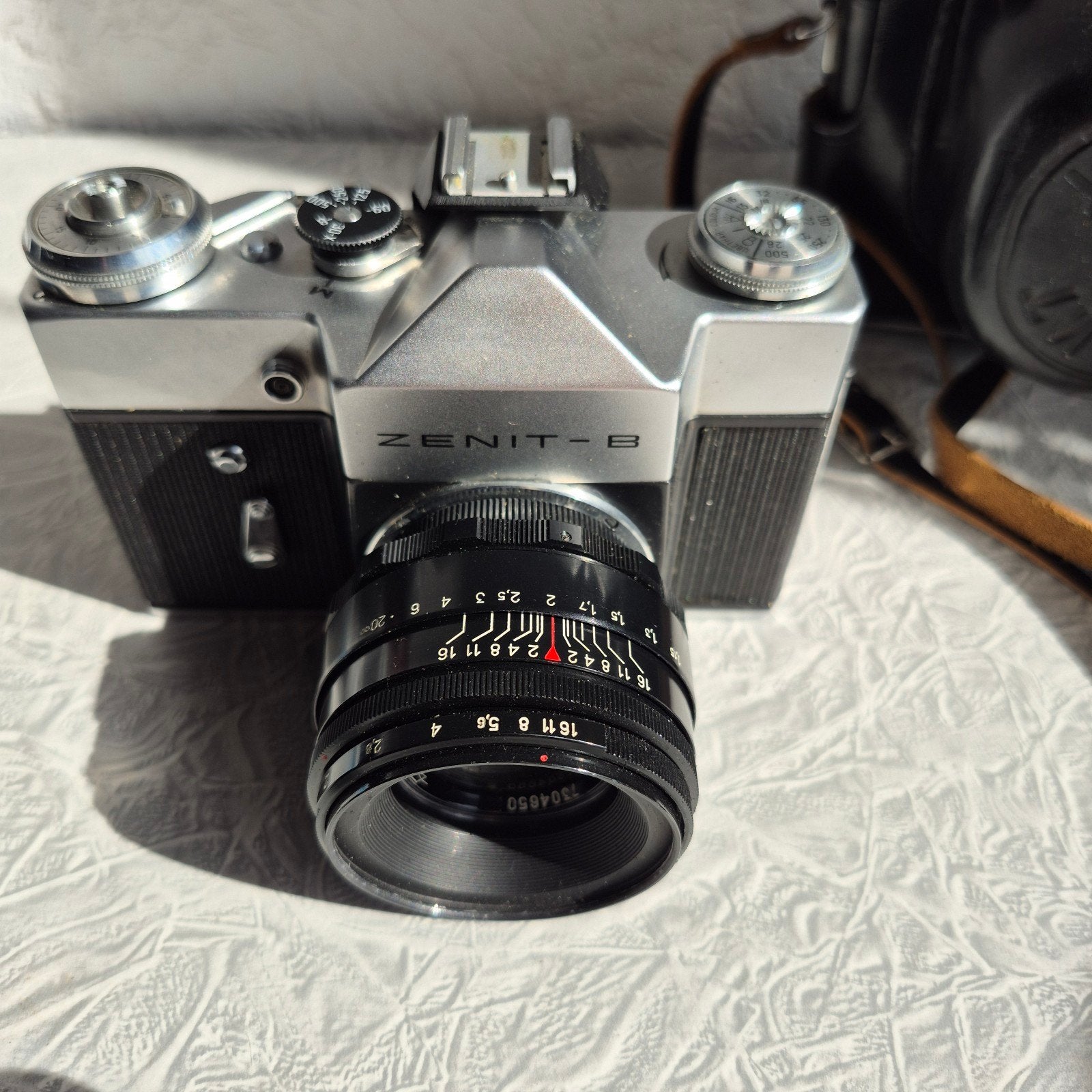 Vintage Zenit-B SLR Camera + Legendarische Helios 58mm f/2, Ophalen of Verzenden, Spiegelreflex, Overige Merken
