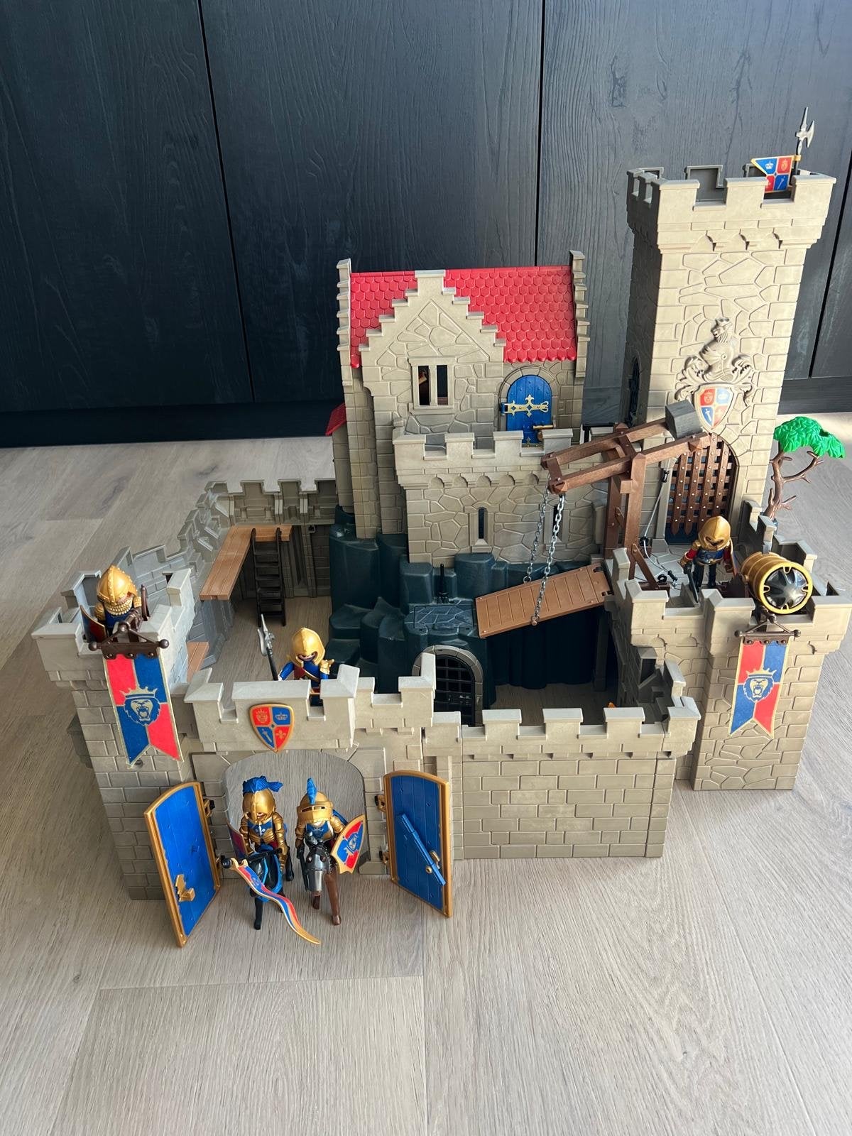 Playmobil 6000 Groot Ridderkasteel, Complete set, Ophalen of Verzenden, Zo goed als nieuw, Kasteel/Fort